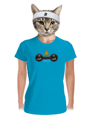 Těžká váha dámské sportovní tričko Blue Atol