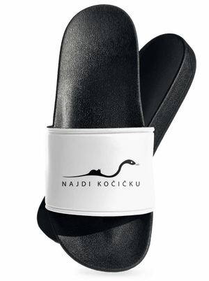 Najdi kočičku pantofle White