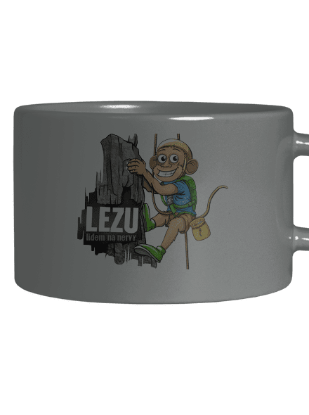Lezu na nervy hrnek makronka Grey Macaron