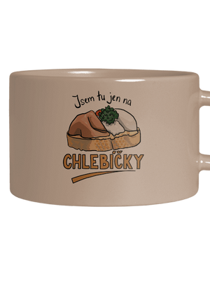 Na chlebíčky hrnek makronka Brown Macaron