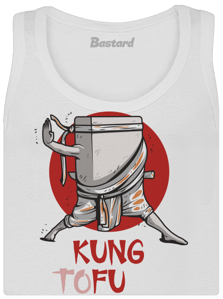 Kung Tofu dámské tílko klasické White