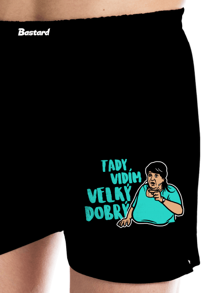 Velký dobrý pánské trenky Black