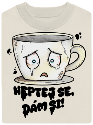 Neptej se, dám si unisex mikina bez kapuce Off White