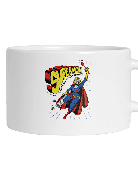 Supermom hrnek makronka White