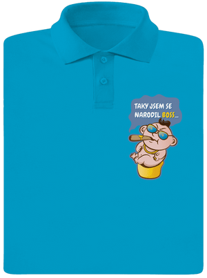 Boss pánská polokošile Blue Atol