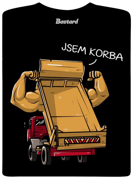 Korba pánské dlouhý rukáv Black