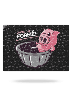 Ve formě puzzle White