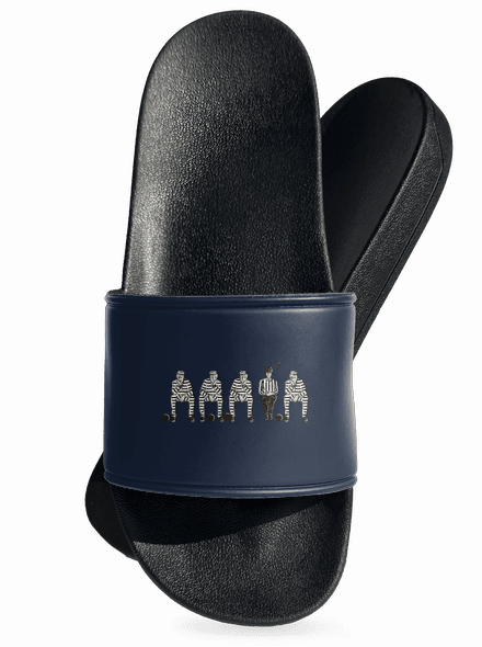 Nevinen pantofle Navy