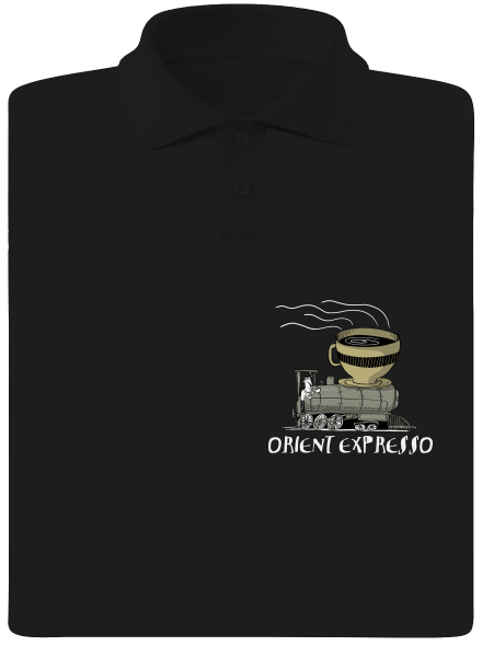 Orient expresso pánská polokošile Black