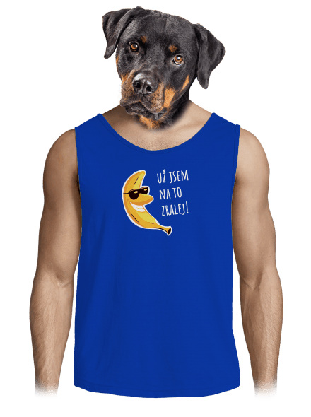 Jsem zralej pánské tílko Royal Blue