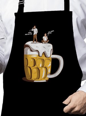 Na pivě zástěra Black