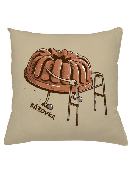 Bábovka polštář Beige