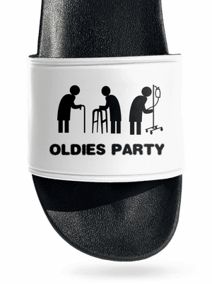 Oldies party pantofle White