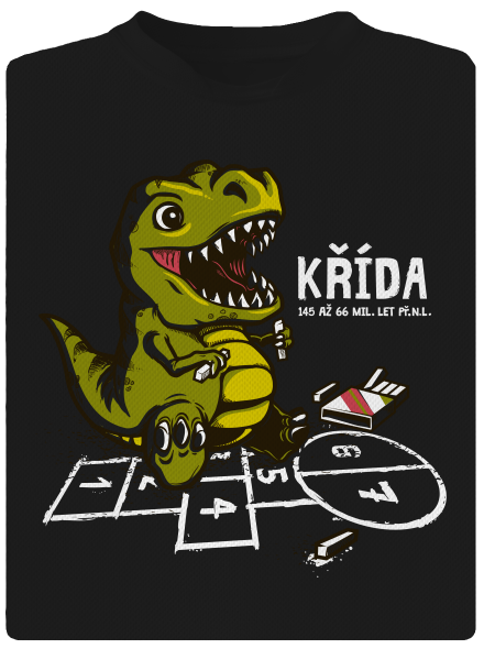 Křída dětské sportovní tričko Black