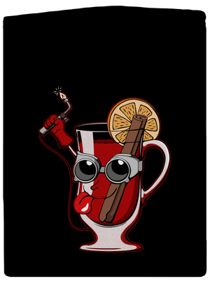 Svařák dámská mikina na zip Black