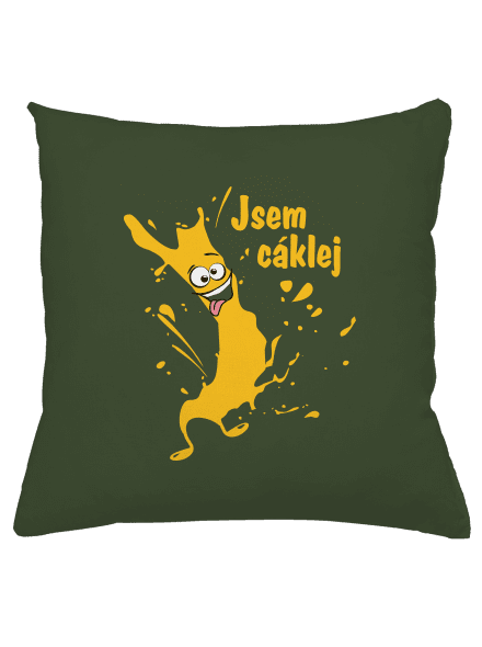 Cáklej polštář Olive Green