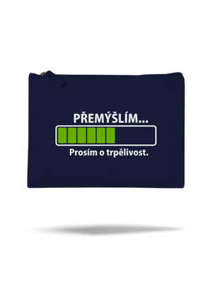 Přemýšlím taštička French Navy