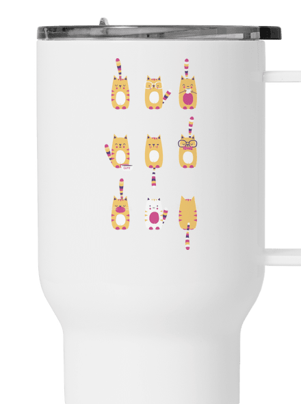Meow termohrnek White
