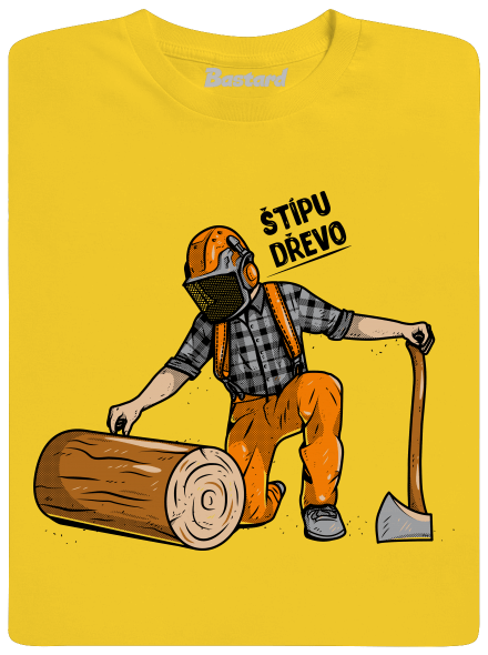 Dřevorubec pánské tričko Gold