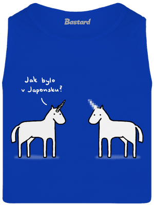 Pornorožec pánské tílko Royal Blue