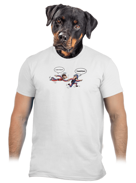 Tandem pánské tričko White
