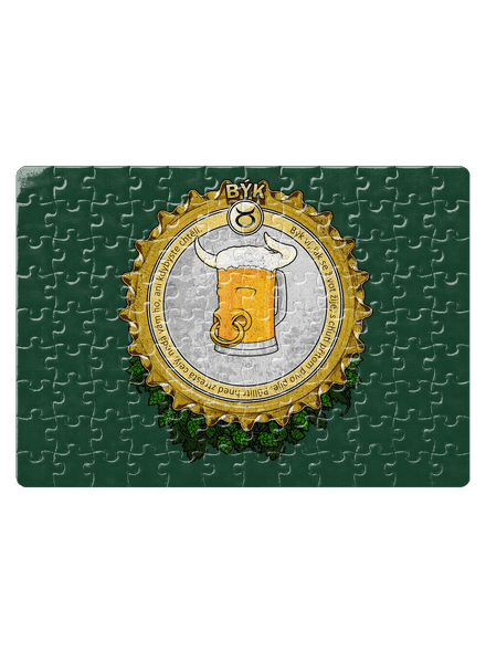Pivní horoskop: Býk puzzle White
