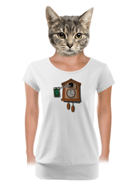 dámské tričko s lemem