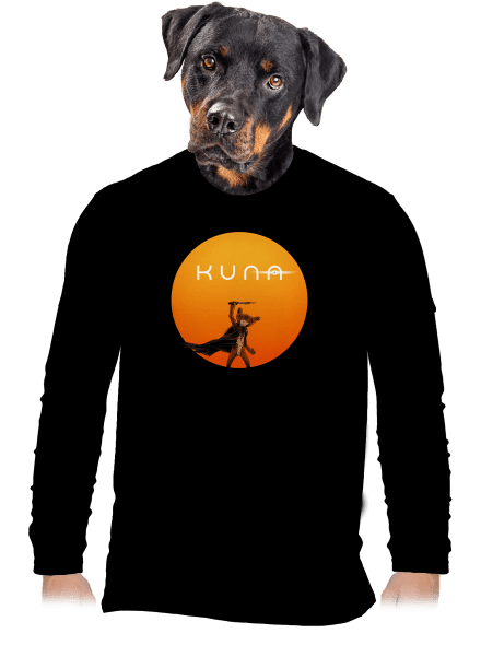 Kuna pánské dlouhý rukáv Black