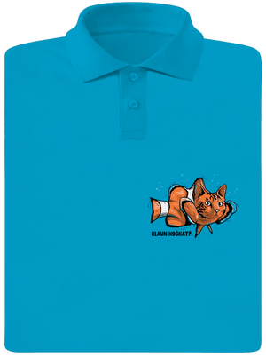 Klaun Kočkatý pánská polokošile Blue Atol