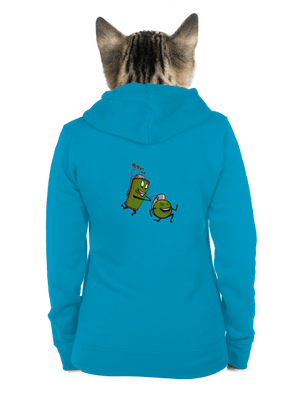 dámská mikina na zip