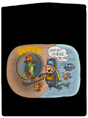 Jednoho utopence dámská mikina na zip Black