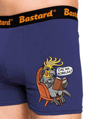 Korelax boxerky Blue Navy