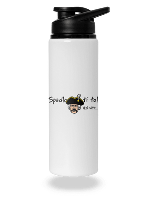 Spadlo ti to lahev na vodu White