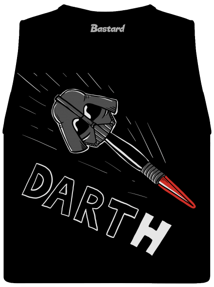 Dart(h) dámské tílko volné Black