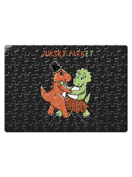 Jurský parket puzzle White