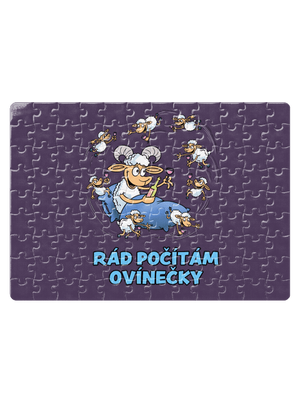 Počítám ovínečky puzzle White