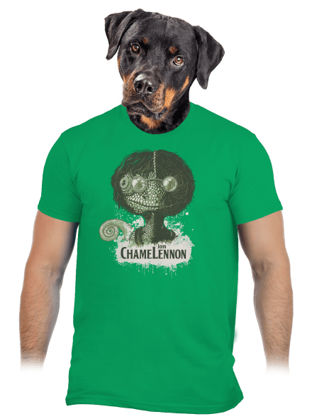ChameLennon pánské tričko Kelly Green