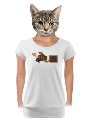 dámské tričko s lemem