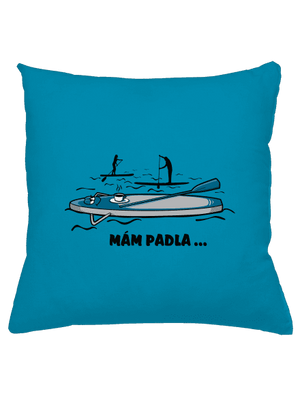 Mám padla polštář Blue Turquoise