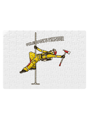 Pole Dance Pioneer puzzle White