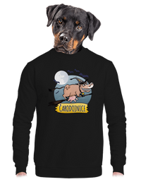 unisex mikina bez kapuce