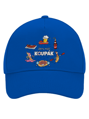 Český koupák kšiltovka baseballka Bright Royal