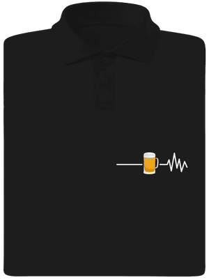 Beer help pánská polokošile Black