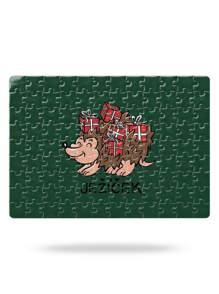 Ježíček puzzle White