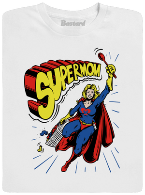 Supermom pánské dlouhý rukáv White