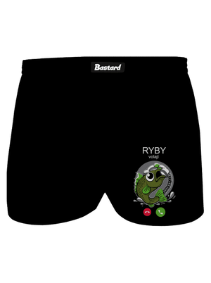 Ryby volají pánské trenky Black