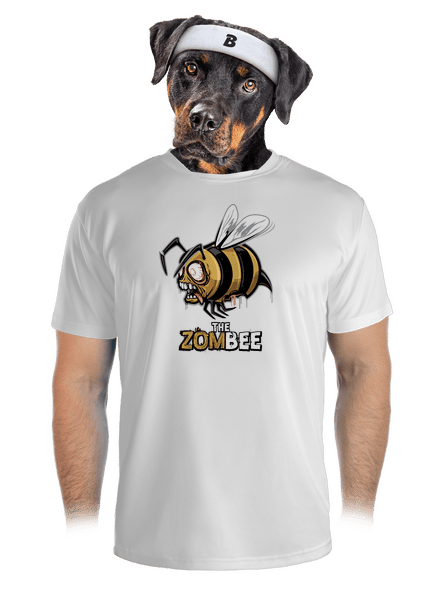 ZomBee - žlutá pánské sportovní tričko White