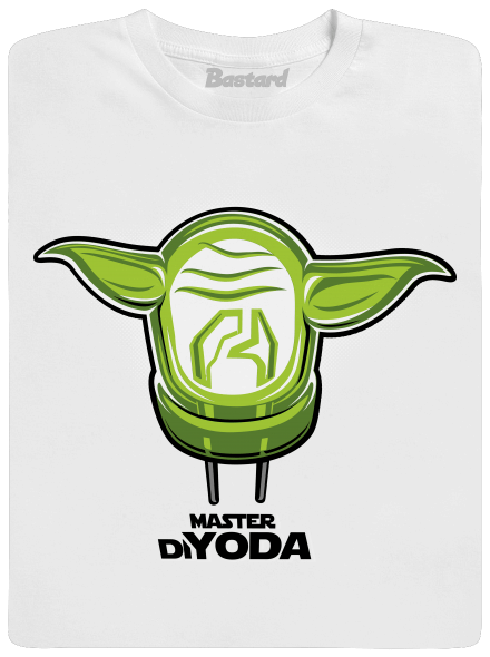 Mistr DiYoda dětské tričko White