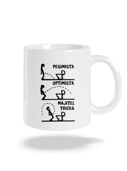 Optimista klasický hrnek White