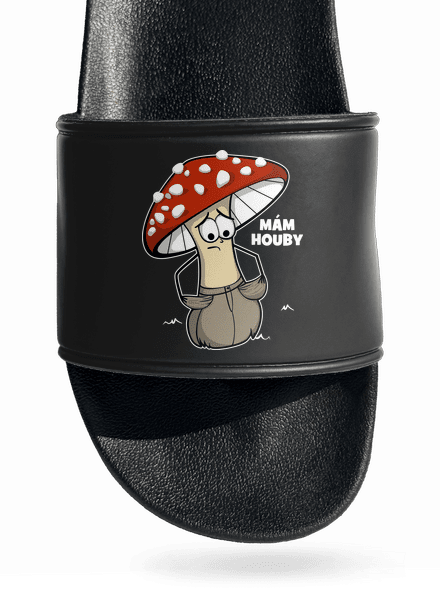 Mám houby pantofle Black